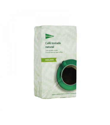 Café molido tostado natural El Corte Inglés (250 g / 8.82 oz)