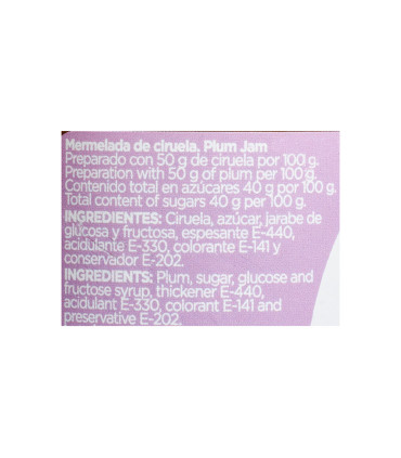 Mermelada de ciruela JJJ (340 g / 11.99 oz)