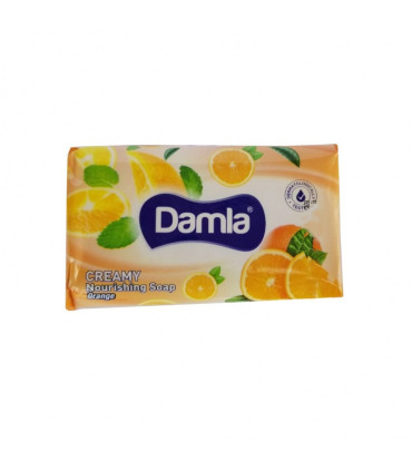 Jabón cremoso nutritivo de naranja Damla (125 g / 4.41 oz)