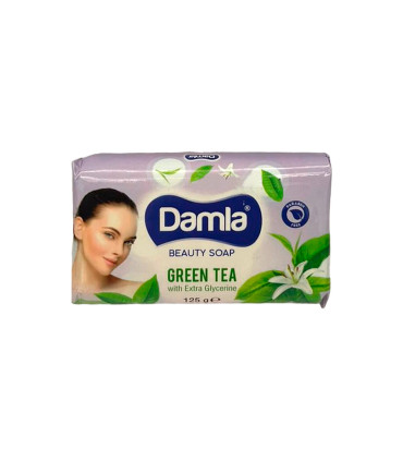 Jabón de belleza con aroma té verde Damla (125 g / 4.41 oz)