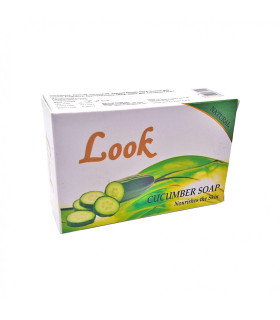 Jabón de tocador de Pepino Look (75 g / 2.65 oz)
