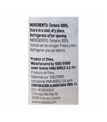 Pasta de tomate Vima (3 kg / 6.6 lb)