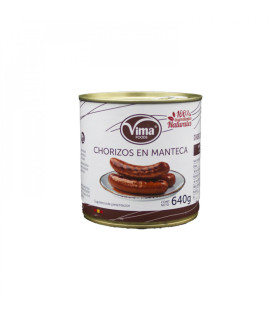 Chorizos en Manteca VIMA (640 GR)