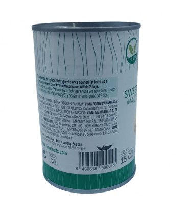 Maíz dulce en grano Vima Foods (425.2 g / 15 oz)